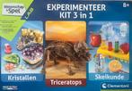 Clementoni 3 in 1 wetenschapsset nieuw in doos, Ophalen, Nieuw, Knutselen