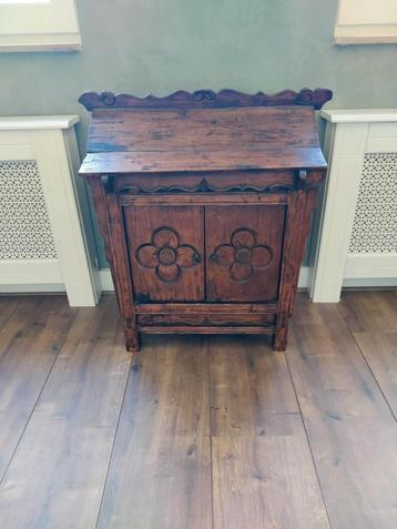 Opbergkastje Teak Retro Vintage leuk! beschikbaar voor biedingen