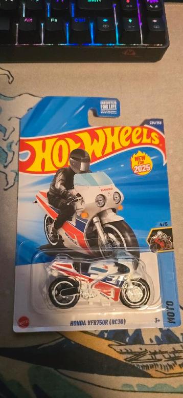 Hot Wheels Honda VFR750R (RC30) - Nieuw! beschikbaar voor biedingen
