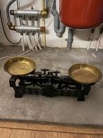 Antieke Koperen Weegschaal met Gewichten, Antiek en Kunst, Antiek | Gereedschap en Instrumenten, Ophalen