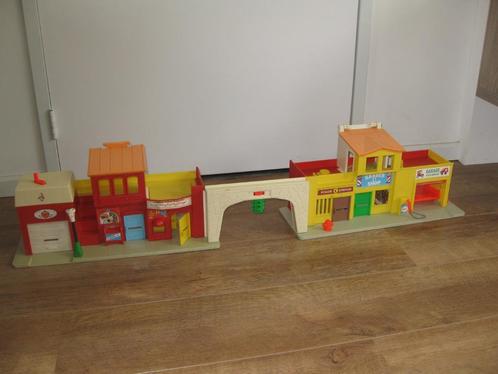 winkelstraat van fisher price, Kinderen en Baby's, Speelgoed | Fisher-Price, Gebruikt, Speelset, Ophalen of Verzenden