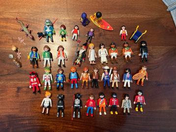Playmobil poppetjes - set van 34 stuks beschikbaar voor biedingen