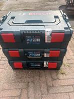 3 stuks Bosch Sortimo stapelbare lege gereedschapskist, Ophalen of Verzenden, Zo goed als nieuw