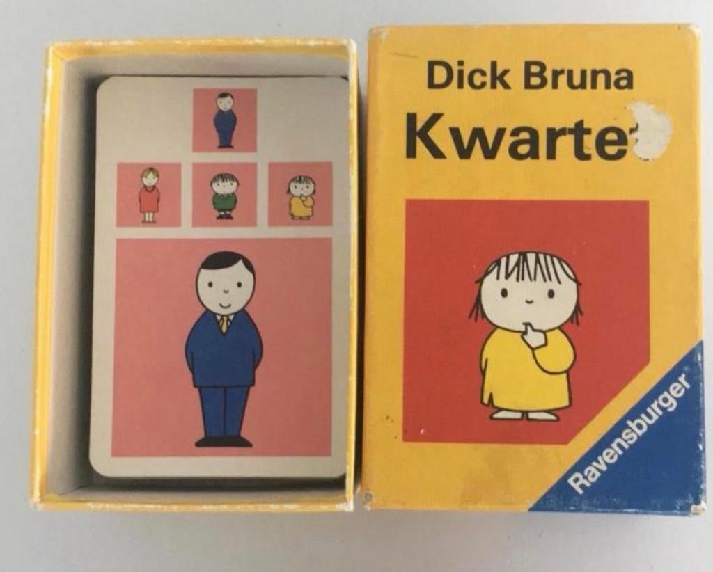 Dick Bruna Kwartet, Verzamelen, Speelkaarten, Jokers en Kwartetten, Ophalen of Verzenden, Gebruikt, Kwartet(ten)