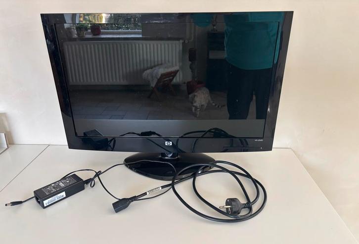 HP x23LED Monitor - Goedkoop!, Computers en Software, Monitoren, Gebruikt, 60 Hz of minder, DVI, LED, Full HD, 5 ms of meer, Ophalen of Verzenden
