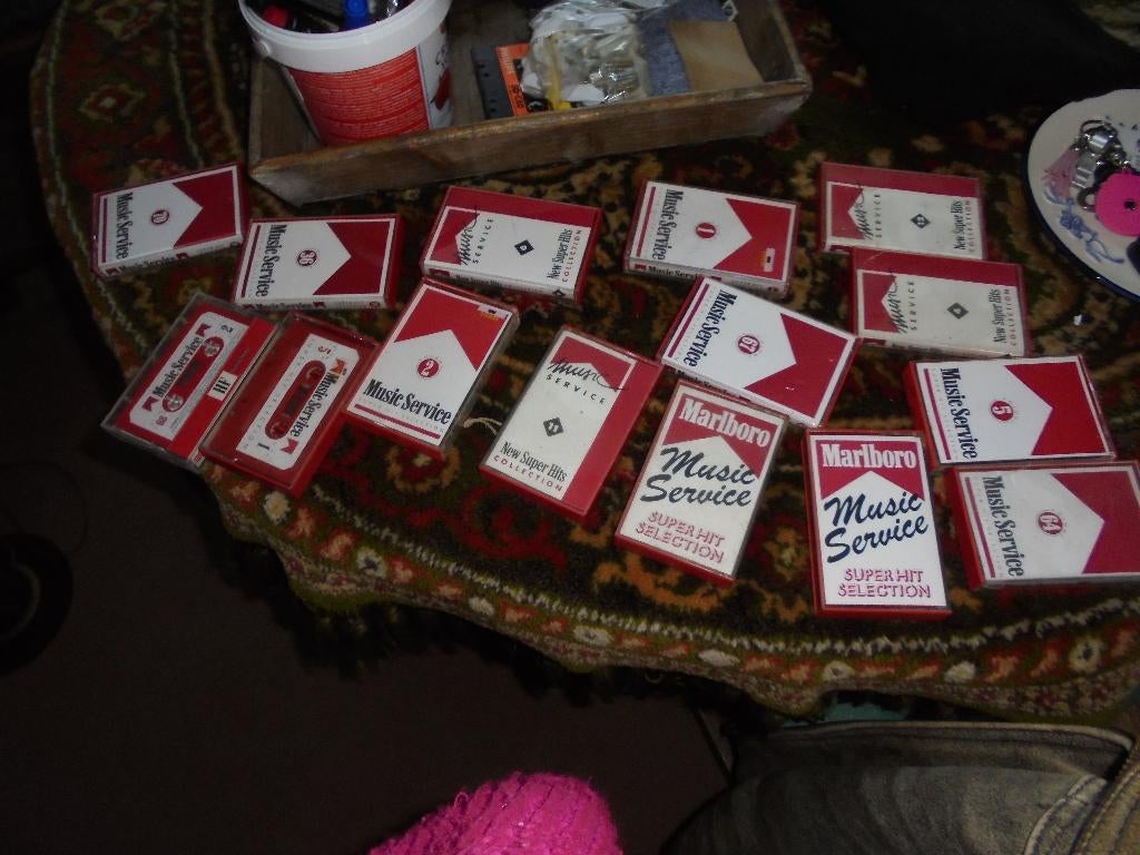 cassettebandjes  vintage  marlboro cassetebandjes, 2 t/m 25 bandjes, Overige genres, Ophalen of Verzenden, Zo goed als nieuw