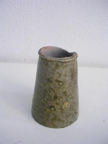 Bodemvondst 17e eeuws steengoed zalfpotje potje Frechen (D.) beschikbaar voor biedingen