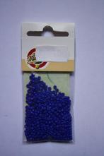 5 zakjes Make Me Rocailles dekkend donker blauw, Hobby en Vrije tijd, Verzenden, Nieuw, Kraal