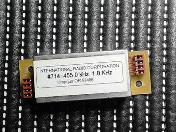 INRAD 455.0 kHz 1.8 kHz beschikbaar voor biedingen