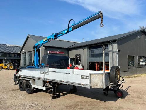 kuiper Be oplegger met PALFINGER laadkraan type PK 6001, Auto's, Vrachtwagens, Bedrijf, Te koop, Aanhangers en Opleggers, Overige brandstoffen