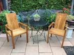 Twee tuinstoelen (teak hout ), Tuin en Terras, Ophalen, Teakhout
