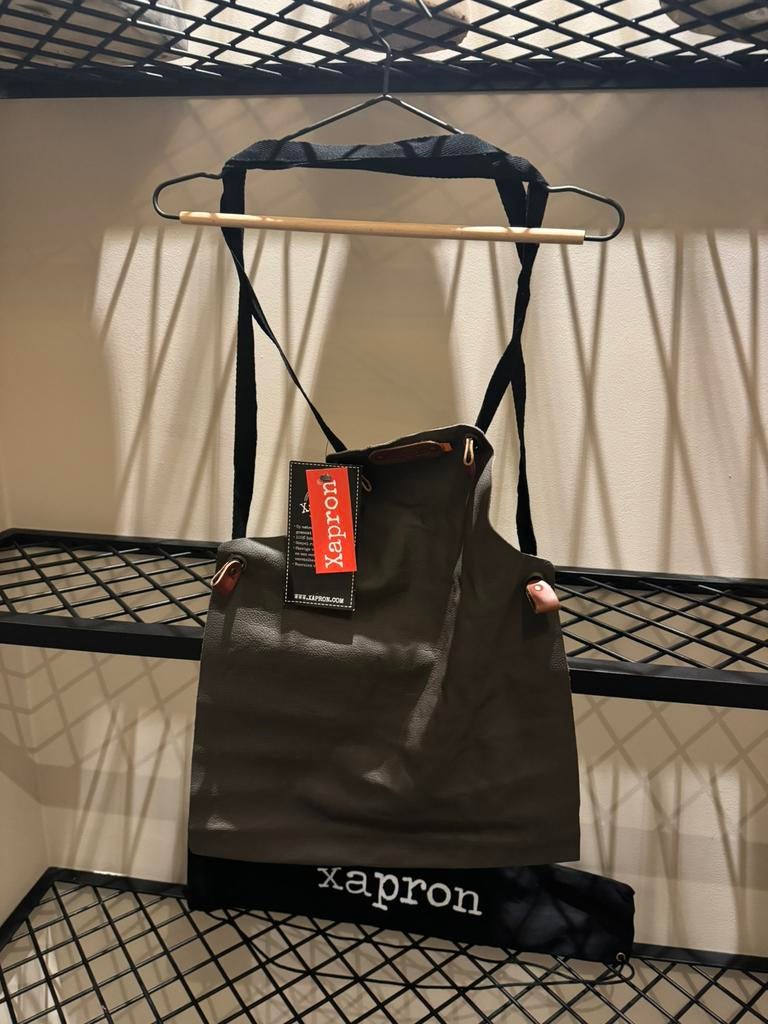 Xapron leren kinderschort NIEUW, Huis en Inrichting, Keuken | Textiel, Ophalen of Verzenden, Nieuw, Schort