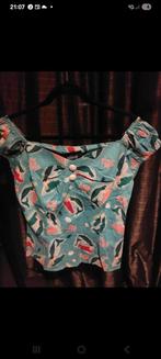 Collectif Vintage Top - Zeemeermin Print - Maat 44, Kleding | Dames, Collectif, Maat 42/44 (L), Nieuw, Ophalen of Verzenden