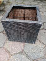 Wicker bloembak voor €7,50, Overige materialen, Gebruikt, Minder dan 30 cm, Minder dan 60 cm