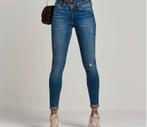NIEUWSTAAT! Wehkamp; Super comfort skinny met destroy; mt 40, Kleding | Dames, Blauw, Ophalen of Verzenden, Zo goed als nieuw