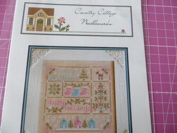Country Cottage Needleworks/Vintage Christmas/Kerstmis/patro beschikbaar voor biedingen