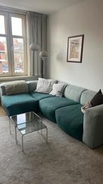 Hay Mags blauwe hoek modulaire bank sofa 4 / 5 delen vilt, Huis en Inrichting, Ophalen, Zo goed als nieuw, Stof