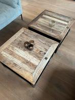 Salontafels riviera maison, Huis en Inrichting, Tafels | Salontafels, Ophalen, 50 tot 100 cm, Vierkant, Zo goed als nieuw