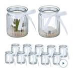 Windlicht Set van 12, Overige materialen, Nieuw, Ophalen of Verzenden, Wit