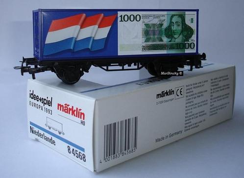 Märklin 4481 / 84568 Fl. 1000,00 Biljet Nederland ! ! !, Hobby en Vrije tijd, Modeltreinen | H0, Nieuw, Wagon, Wisselstroom, Märklin