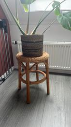 Rotan krukje, Huis en Inrichting, Ophalen, Zo goed als nieuw, Overige materialen