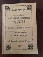 Eenige bijdragen tot de geschiedenis van Twenthe, Ophalen of Verzenden, 20e eeuw of later