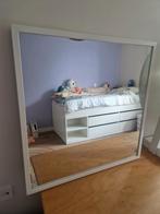 Vierkante spiegel 70 x 70 wit IKEA Stave, Huis en Inrichting, Ophalen, Vierkant, Zo goed als nieuw, Minder dan 100 cm
