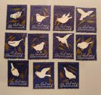 Denemarken 1955 - Vogelserie, Ophalen of Verzenden, Na 1940, Gestempeld