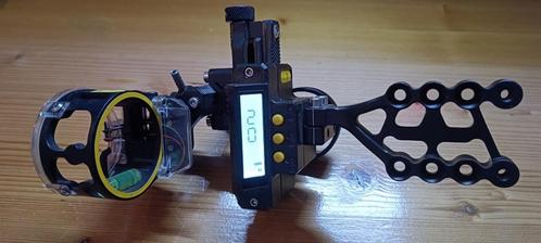 Trophy-Ridge Digital React 3 pins sight, Sport en Fitness, Handboogschieten, Zo goed als nieuw, Compoundboog, Ophalen of Verzenden