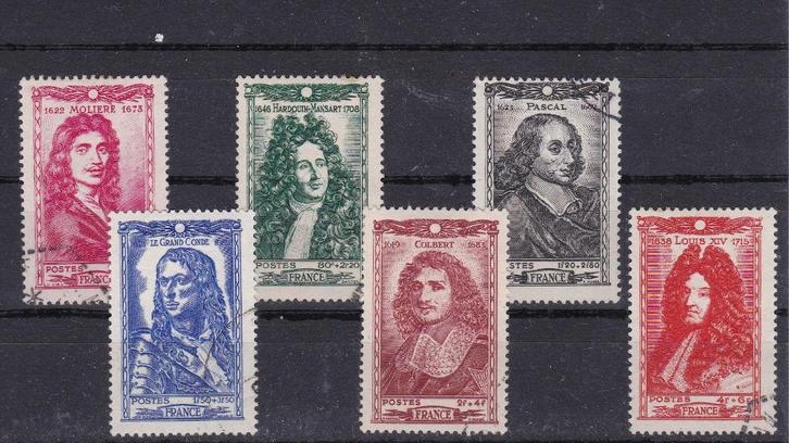 Frankrijk Yvert nr. 612 - 617 serie compleet gestempeld, Postzegels en Munten, Postzegels | Europa | Frankrijk, Gestempeld, Ophalen of Verzenden