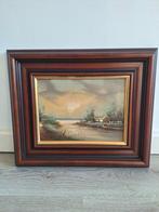 Gesigneerd Schilderij Willem Bosman met 3 lijstjes, Antiek en Kunst, Ophalen of Verzenden