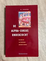 De alpha-cursus onderzocht van W. Verboom, Ophalen of Verzenden, Gelezen