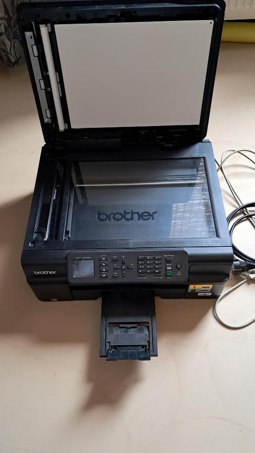 Brother MFC-J470DW printer, Computers en Software, Printers, Gebruikt, All-in-one, Inkjetprinter, Faxen, Kleur printen, Kopieren