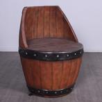 Barrel Chair 61 x 61 x 81 cm - Piratenstoel, Huis en Inrichting, Ophalen, HorecaBeelden, Nieuw, HorecaBeelden