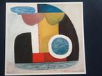 Doris Groeneveld abstract offset prent, Antiek en Kunst, Verzenden