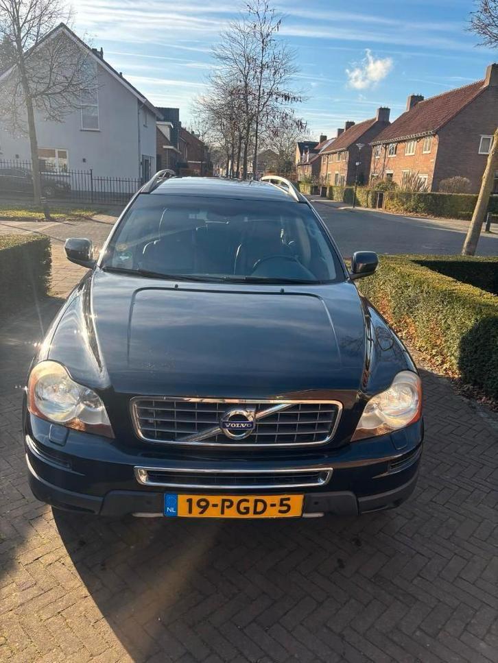 Volvo XC90 2.4 D5 Geartronic 7-SEATER 2010 Zwart, Auto's, Volvo, Particulier, XC90, Airbags, Alarm, Centrale vergrendeling, Climate control