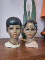 Vintage Indonesische beelden Set, Ophalen of Verzenden