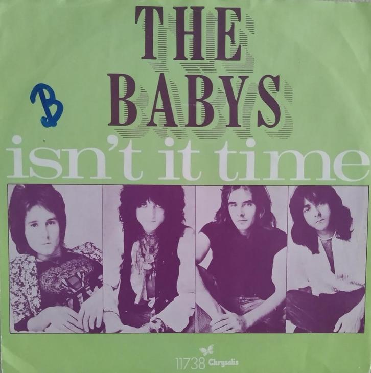 The Babys - Isn't it time, Cd's en Dvd's, Vinyl Singles, Zo goed als nieuw, Single, Pop, 7 inch, Verzenden
