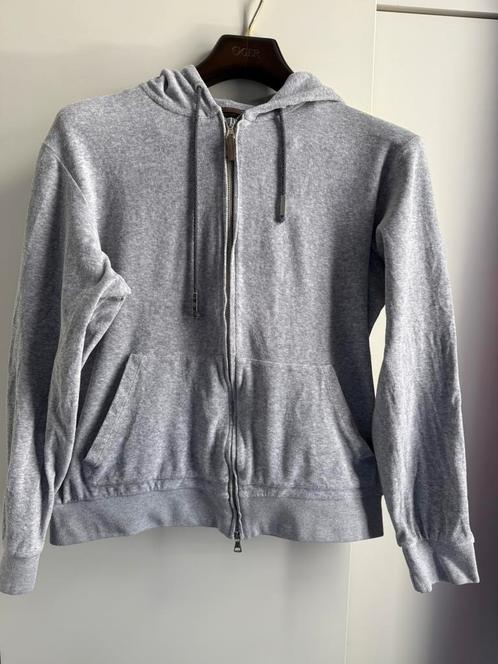 Eleventy per Oger, hoody / sweater. Grijze luxe katoen. Oger, Kleding | Heren, Truien en Vesten, Zo goed als nieuw, Maat 56/58 (XL)