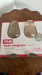 Set grote onbreekbare wijnglazen, Huis en Inrichting, Keuken | Servies, Nieuw, Ophalen of Verzenden, Overige stijlen, Overige materialen