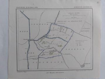 88 / Leerbroek  Leerdam Meerwerk Nieuwland Litho J. Kuyper beschikbaar voor biedingen
