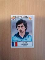 Panini WK 82 #285 Alain Giresse., Ophalen of Verzenden, Zo goed als nieuw, Sticker