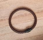Te koop nieuwe bruine leren armband, Ophalen of Verzenden, Nieuw, Bruin, Leer
