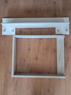 TWF Futura Wandplank en bladvergroter, 50 tot 70 cm, Zo goed als nieuw, 75 tot 100 cm, Opstaande rand