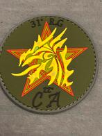Pvc embleem frams 31e rg CA genie, Verzamelen, Verzenden, Landmacht, Overige gebieden, Embleem of Badge