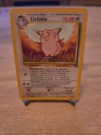 Clefable non-holo 17/64 Jungle - Goede Staat, Ophalen of Verzenden, Gebruikt, Losse kaart