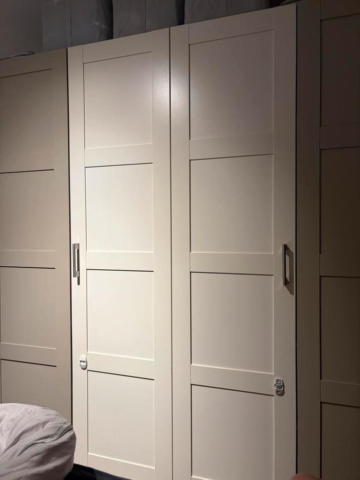 2x IKEA Pax Bergsbo deuren wit, Huis en Inrichting, Kasten | Kledingkasten, Gebruikt, 150 tot 200 cm, Minder dan 50 cm, 50 tot 75 cm