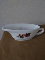 Vintage melkglas sauskom JAJ, Ophalen of Verzenden