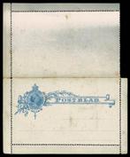 Nederland : Postblad - Wilhelmina - klein - ongebruikt, Postzegels en Munten, Ophalen of Verzenden, Envelop