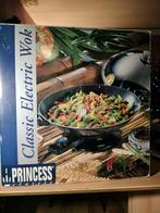 Princess Elektrische Wok in doos!, Ophalen of Verzenden, Gebruikt, 4 t/m 7 personen